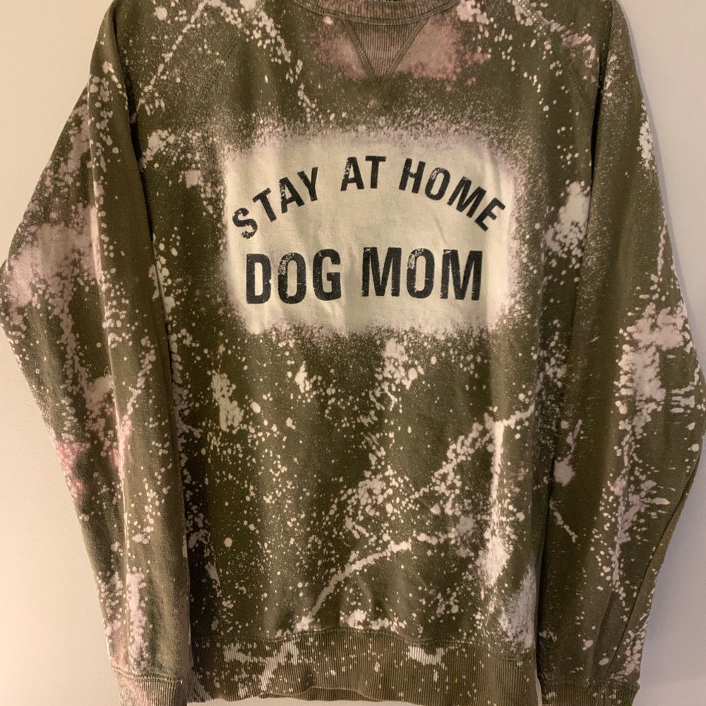 Vici dolls stay at home dog mom sweatshirt